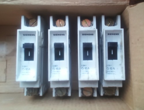 Siemens 10a mcbs - 4x,